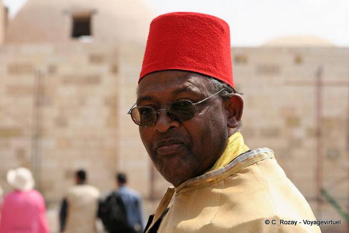 Ritratto di un uomo in fez, Cairo - Egitto