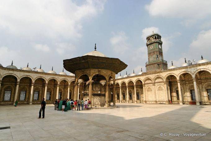 Cortile e Sabil, Mohammed Ali Mosque, Cairo - Egitto
