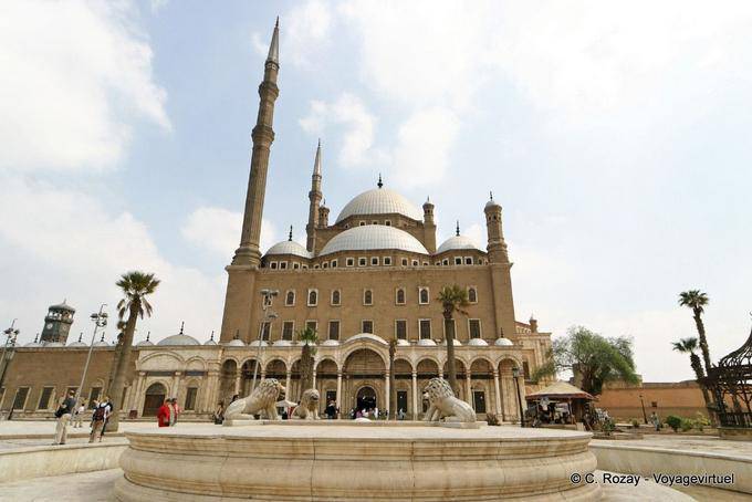 Fontana del Leone, Mohammed Ali Mosque, Cairo - Egitto