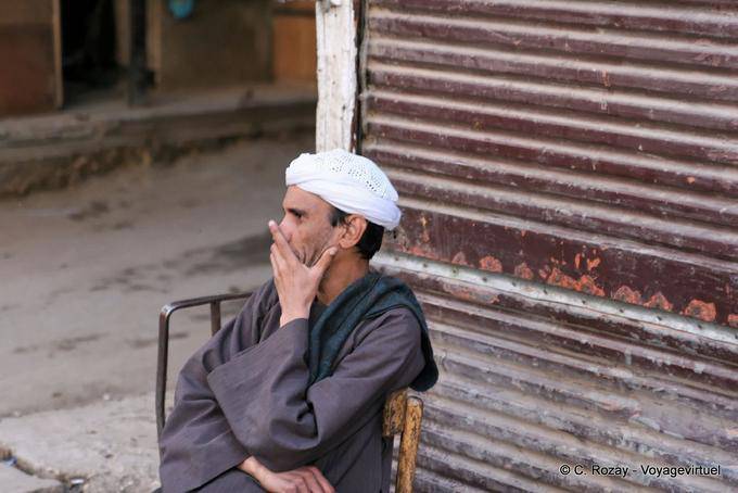 Viso nascosto, Luxor - Egitto