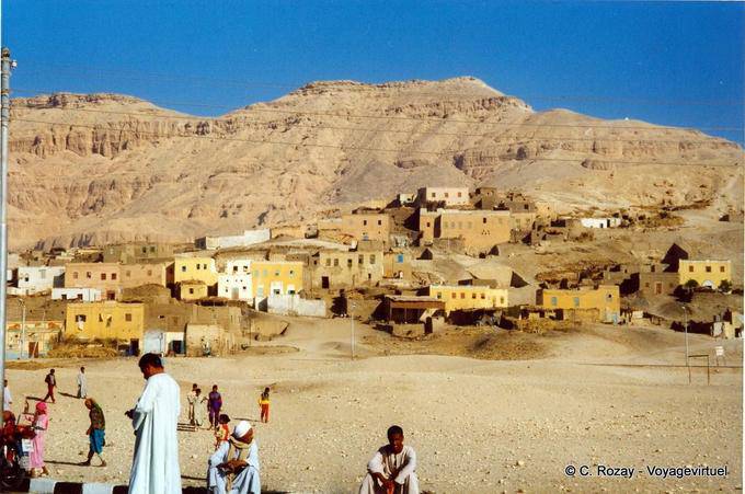 Qurna Village Panorama - Egitto