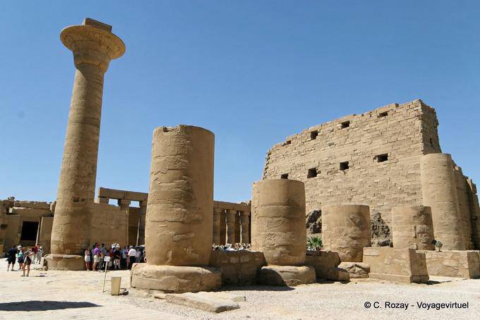 Booth Taharka, tempio di Karnak - Egitto