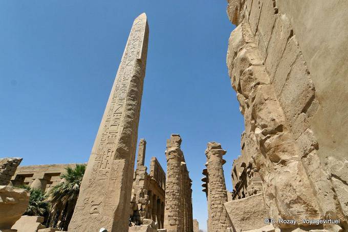 Obelisco di Thutmose I, Tempio di Karnak - Egitto