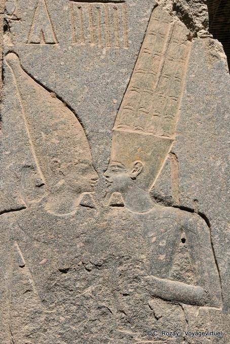 Love story inciso per sempre, tempio di Karnak - Egitto
