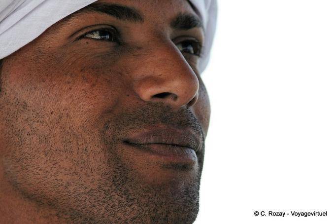 Nile sguardo, la bella felouquier - Egitto