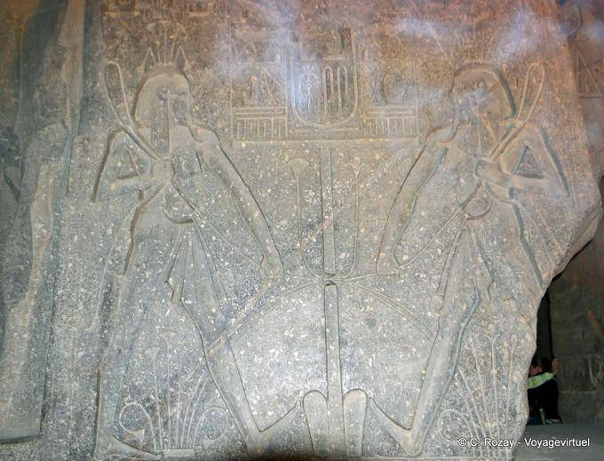 Unificazione dell'Alto e del Basso Egitto, Tempio di Luxor - Egitto