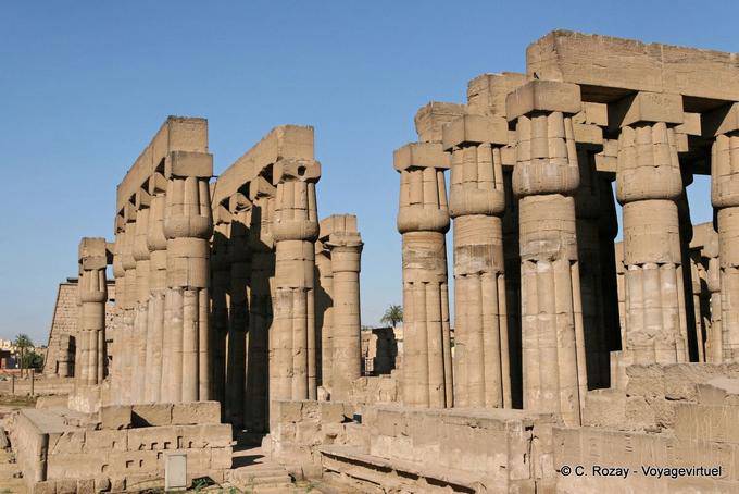 Foresta di colonne, ad oggi, Tempio di Luxor - Egitto