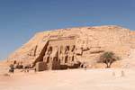 Panoramic Hill Grande Tempio dedicato a Amun-Re e Re-Horakhty, Abu Simbel, Egitto.