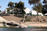 Moschea Nubian, Elephantine Island, Assuan, Egitto.