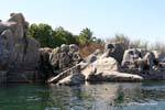 Rocce Elephantine Island, Assuan, Egitto.