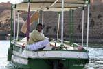 La solitudine del marinaio di acqua dolce, Aswan, Egitto.