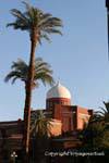 Dome su una parte della Old Cataract Hotel, Aswan, Egitto.