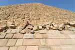 Costruzione di puntamento verso il cielo, Piramide di Keope, Giza, Egitto.