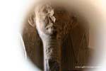 Serdab della statua del re Djoser, Saqqara, Egitto.