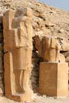 Cariatidi statue di Djoser, Saqqara, Egitto.