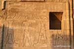 Sobek e Haroeris Tolomeo tempio di Kom Ombo, Egitto.