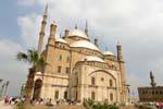 Mohamed Ali Mosque, vista posteriore, Cairo, Egitto.
