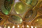 Magnificenza interiore Mehemet Ali moschea, Cairo, Egitto.