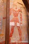 Hatshepsut uomo in faccia strappato, Deir el-Bahari, Egitto.