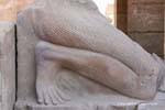 Finesse di una scultura troncato, Ennead, Tempio di Karnak, Egitto.