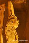 Nefertari Meryenmout, superiore della statua, Tempio di Luxor, Egitto.