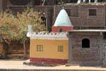 Moschea Micro in un borgo, Egitto.