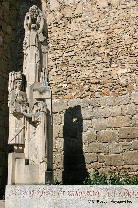 Statua piani, Ávila - Spagna