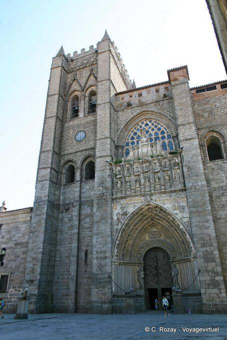 Portada de Ramos, Cattedrale Avila - Spagna