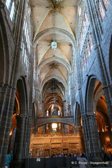 Navata centrale della Cattedrale Nueva, Ávila - Spagna