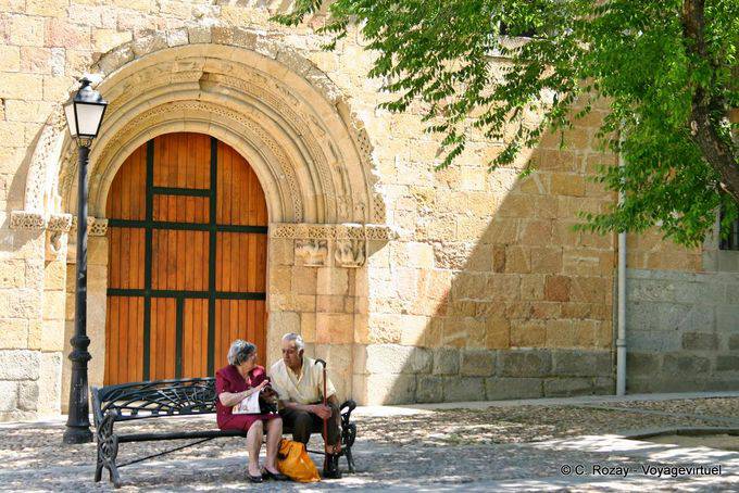 Parla in panchina, Ávila - Spagna
