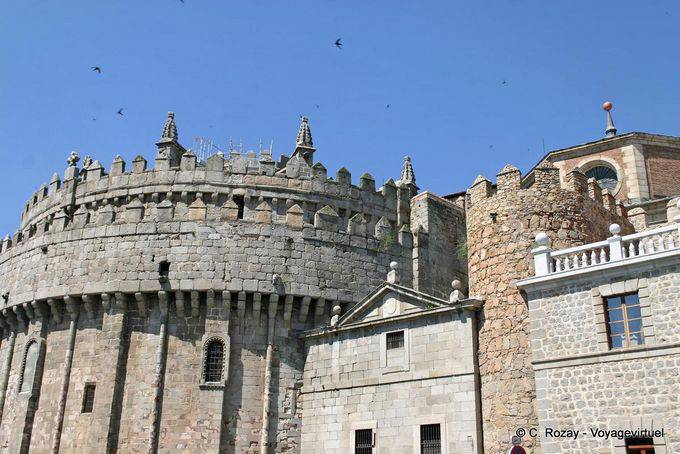 Avila, Cimorro la Cattedrale del Salvador - Spagna