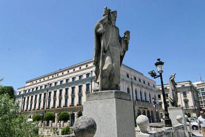 Burgos, Plaza Primo de Rivera - Spagna