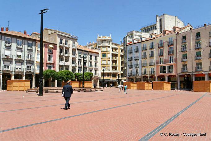 Burgos, Plaza Mayor - Spagna
