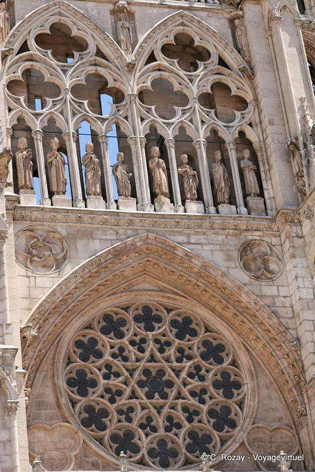 Rosone della Cattedrale, Burgos - Spagna