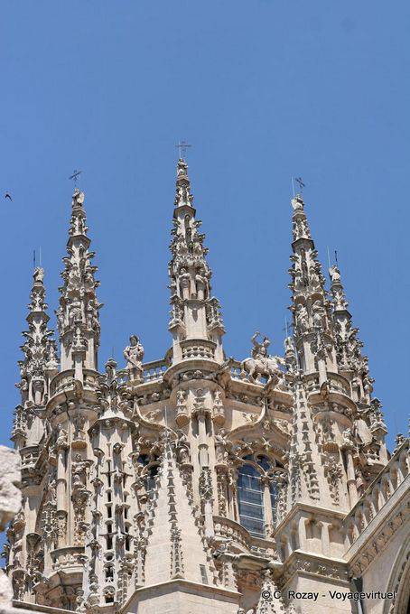 Decorazione architettonica manuelino, Cattedrale di Santa Maria di Burgos - Spagna