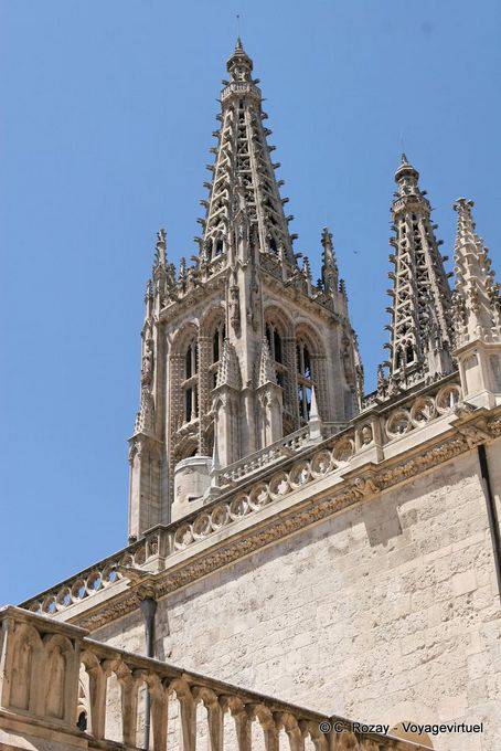 Frecce trafitto John di Colonia, la Cattedrale di Santa Maria di Burgos - Spagna