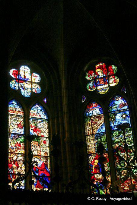 Finestre della Girola, Cattedrale di León - Spagna