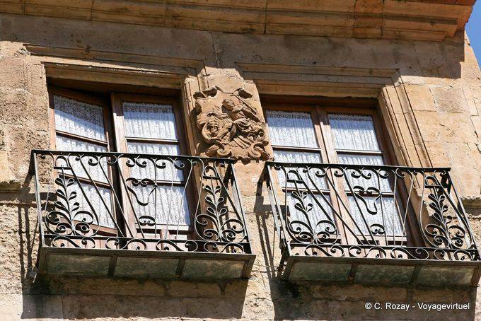 Windows e stemmi, Salamanca - Spagna