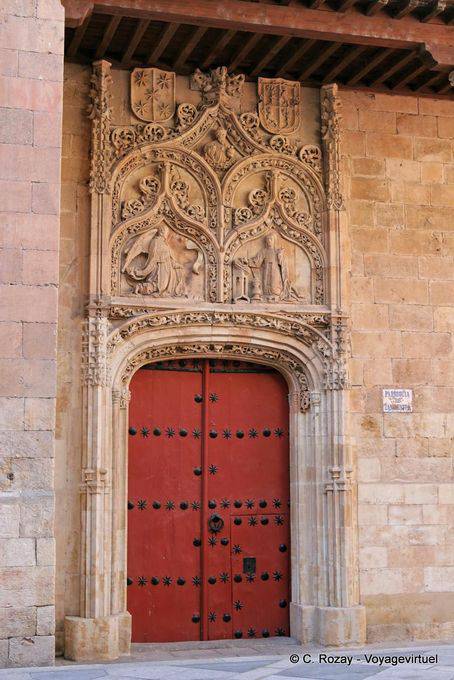 Porta della Chiesa di San Benito, Salamanca - Spagna