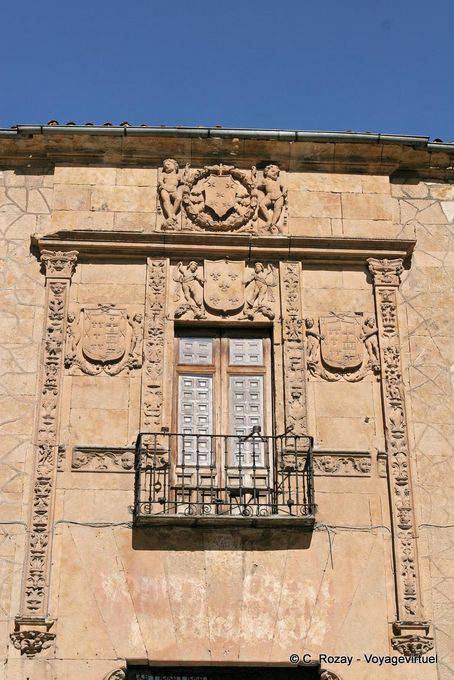 Facciata della Casa Don Diego Maldonado, Salamanca - Spagna