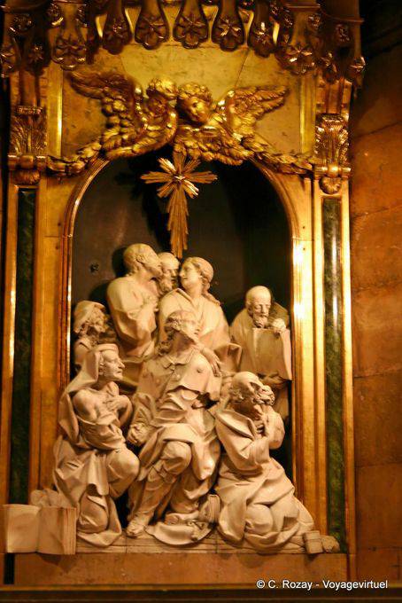 Santiago e suoi convertiti, Cappella della Vergine del Pilar, Saragozza - Spagna