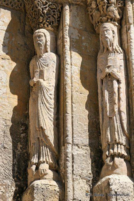 Statue di personaggi del Vecchio Testamento, Parroquia de San Martin, Segovia - Spagna