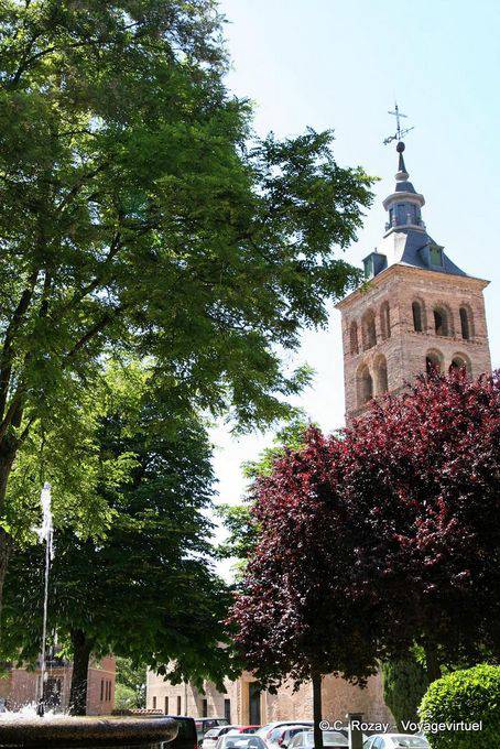 Campanile della Chiesa di San Esteban, Segovia - Spagna