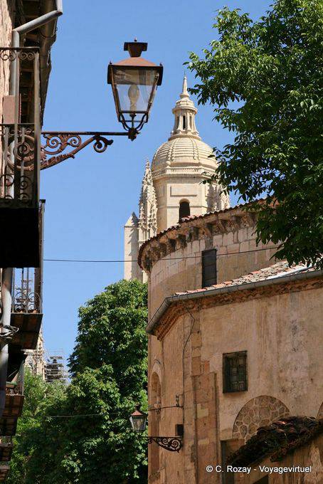 Vista da Calle Daoiz, Segovia - Spagna