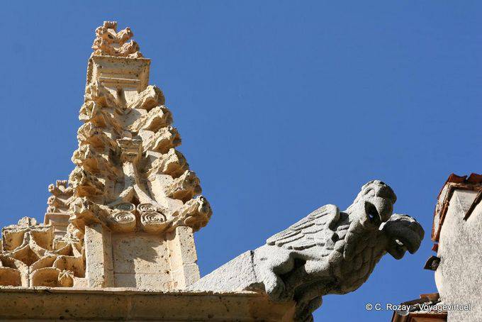 Rapaci Gargoyle, Cattedrale di S. Maria, Segovia - Spagna