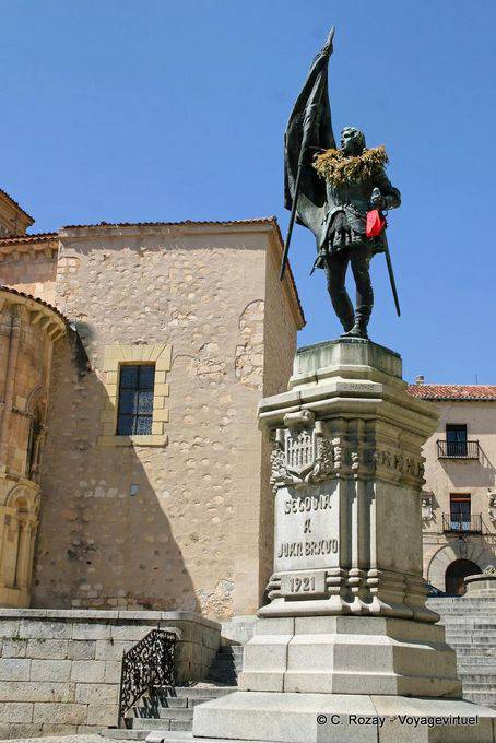 Statua di Juan Bravo, Segovia - Spagna