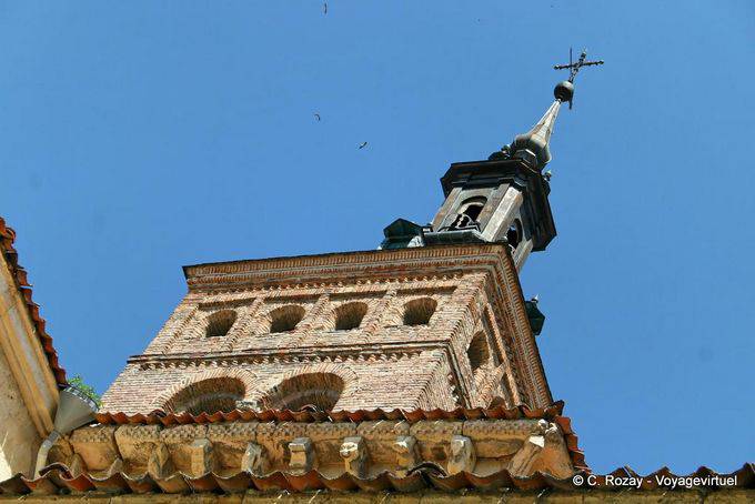 Campanile della Chiesa di San Martin, Segovia - Spagna