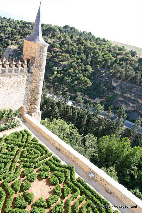 Giardini del Alcazar, Segovia - Spagna
