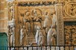 Religiosa bassorilievo di Ávila Cattedrale, Spagna.