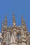 Decorazione architettonica manuelino, Cattedrale di Santa Maria di Burgos, Spagna.